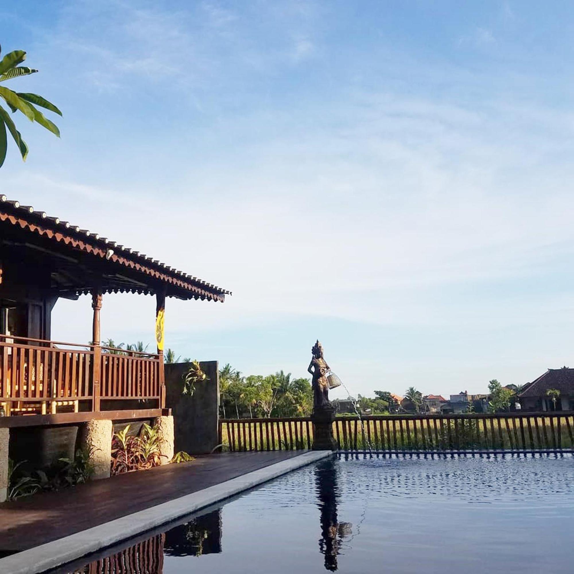 Green Paddy Hostel & Villa Ubud  Luaran gambar